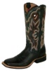 Twisted X MRS0014 for $179.99 Men's' Ruff Stock Western Boot with Black Leather Foot and a Wide Square Toe